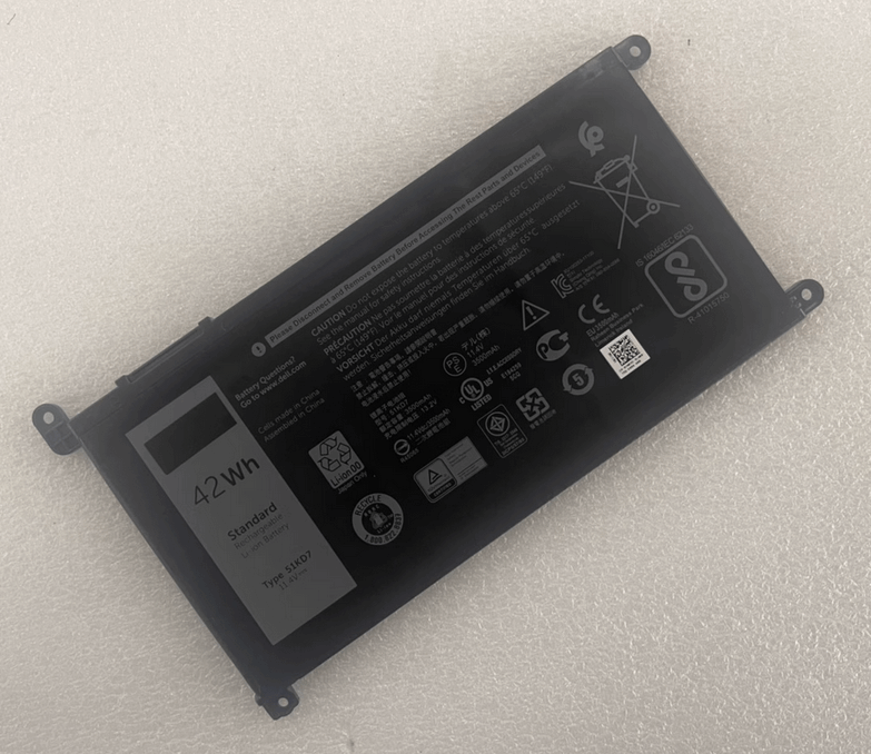Dell 51KD7 FY8XM Y07HK 051KD7 Chromebook 11 3181 2-in-1 3189 3180 Battery