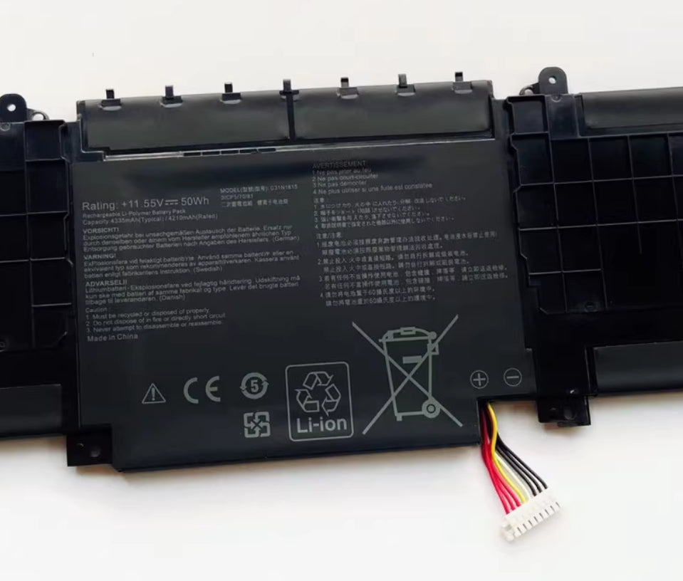 C31N1815 電池適用於華碩 ZenBook 13 UX333FA-A3068T UX333FN-A4016T A5232R