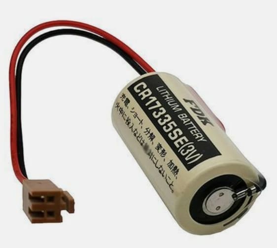 FDK CR17335SE 電池適用於 EPSON 機械手臂控制器 RC180、RC90、RC700 RC180RC90RC700