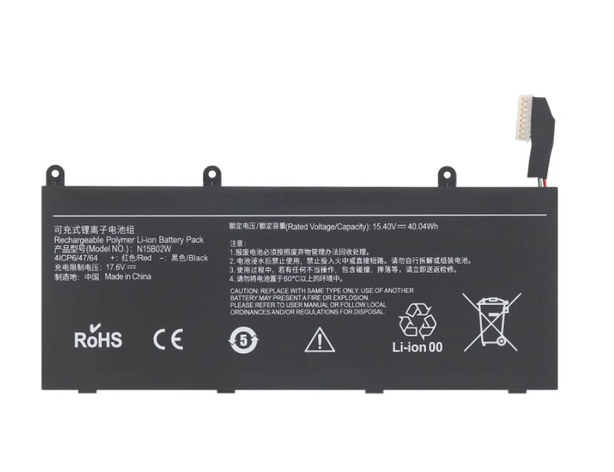XiaoMi TM1802-AF TM1802-BL RedMibook 14 II TM1802-AG N15B02W バッテリー