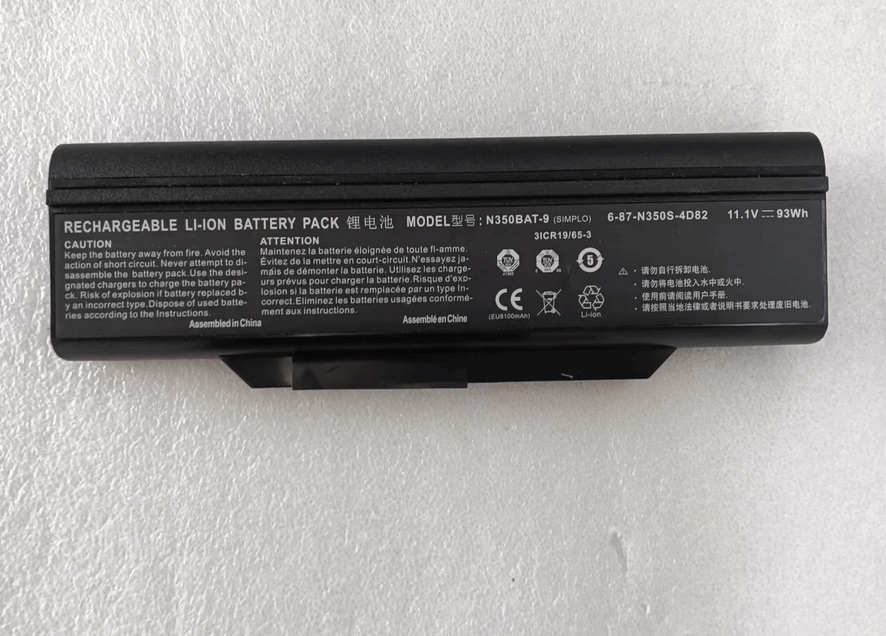 N350BAT-9 Battery for Clevo N350DV N350DW 6-87-N350S-4D8 4D82 N350BAT-6
