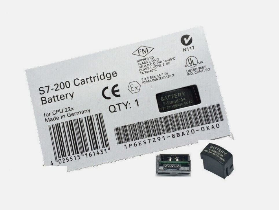 純正 S7-200 6es7 291-8ba20-0xa0 カートリッジ バッテリー CPU 22x Siemens 用