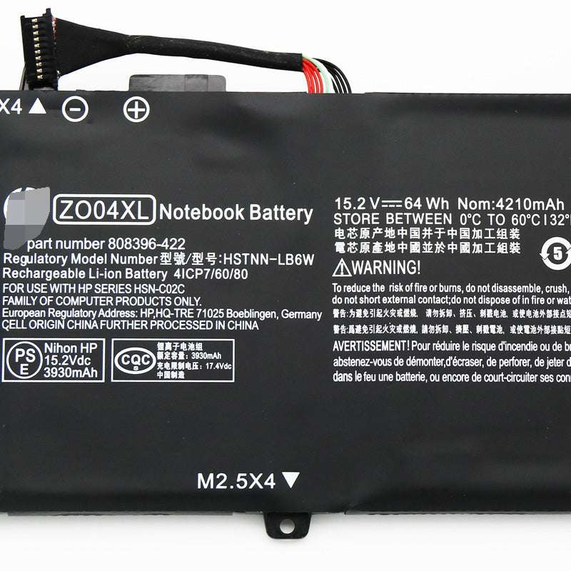 ZO04XL Battery For Hp HSTNN-LB6W 808396-422 ZBook Studio G3 Laptops
