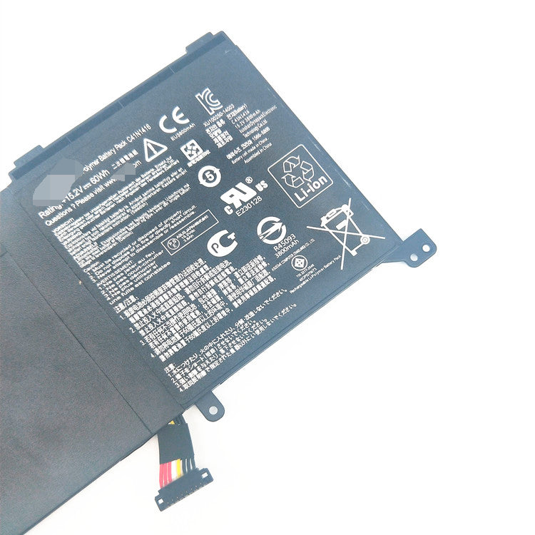 C41N1416 バッテリー ZenBook Pro UX501 UX501JW UX501LW 15.2V 60Wh