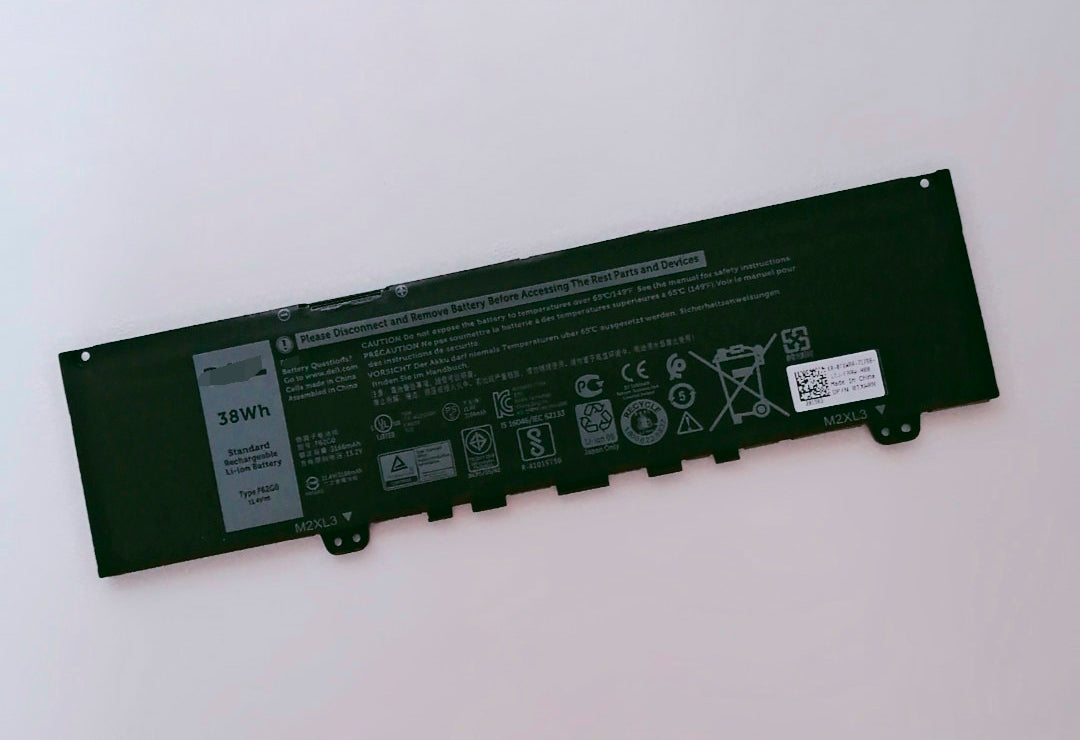 F62G0 交換用バッテリー Dell Inspiron 7373 5370 Vostro 13-5370 F62GO 用