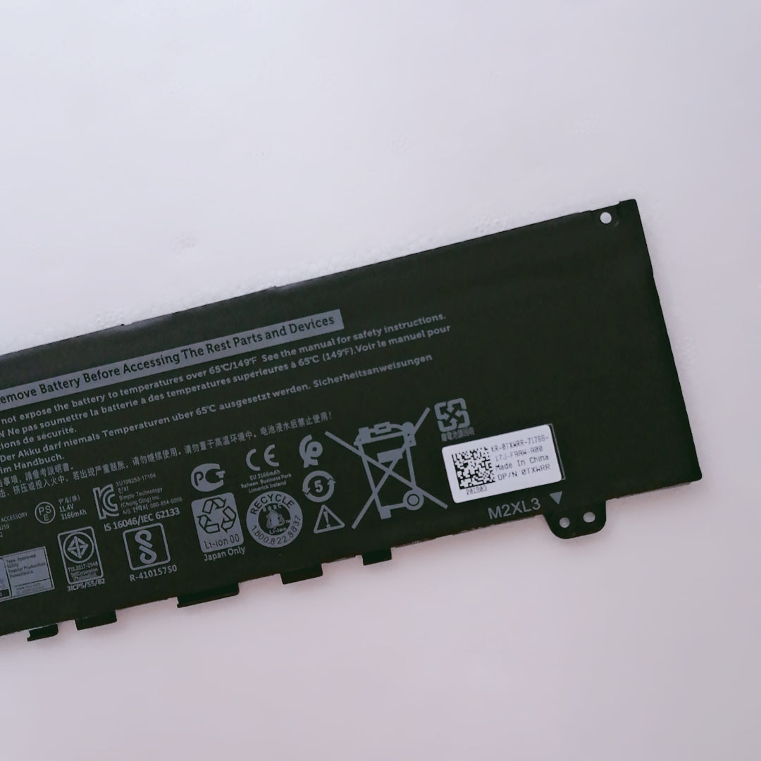 F62G0 交換用バッテリー Dell Inspiron 7373 5370 Vostro 13-5370 F62GO 用