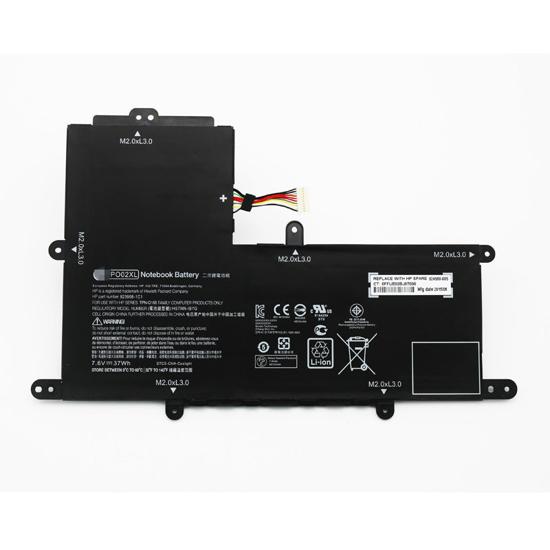 PO02XL 電池適用於 Hp HSTNN-IB7G Stream 11-Y023CA ak0500na