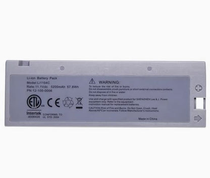 12-100-0006 Battery for Biolight M8000,M9500,M66,LI1104C Moniteur M9000A