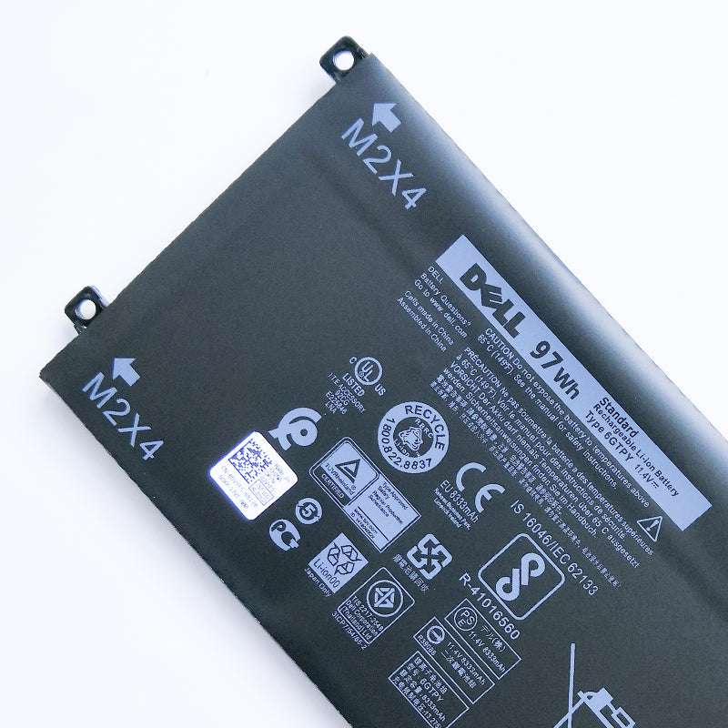 Replacement Dell 6GTPY Precision M5510 5530 M5520 5520 XPS 15 9560 Battery