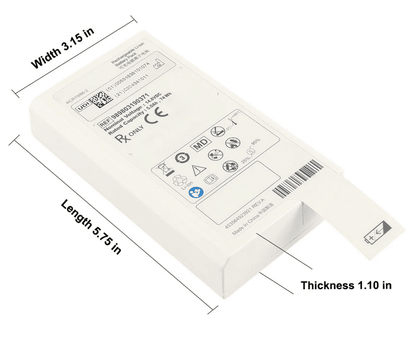 Philips Efficia DFM100 989803190371 モニター DFM-100 除細動器バッテリー