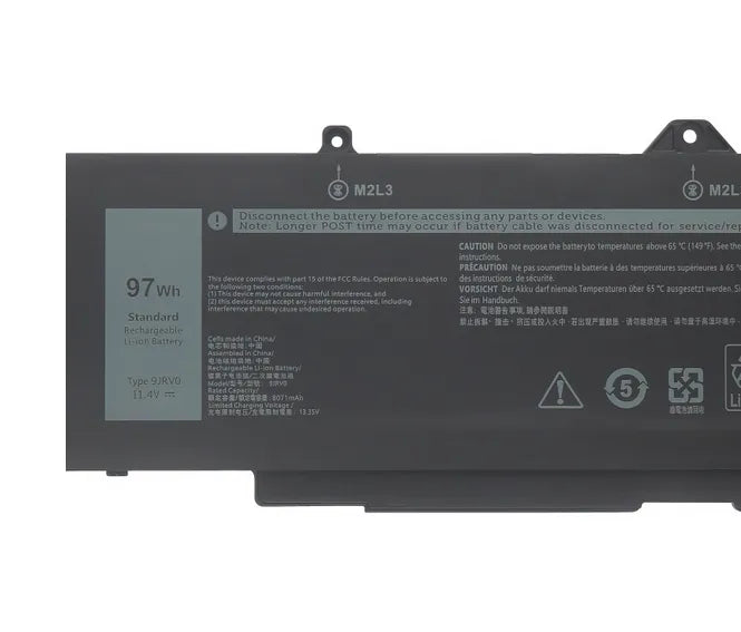 9JRV0 Replacement Battery for Dell Precision 15 3561 Alienware M18 R1/ m17 R5