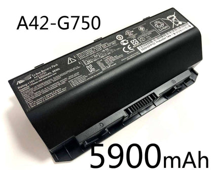 Replacement Asus A42-G750 G750JY G750 G750JX ROG G750JM Series Battery
