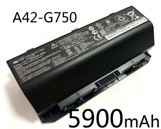Replacement Asus A42-G750 G750JY G750 G750JX ROG G750JM Series Battery
