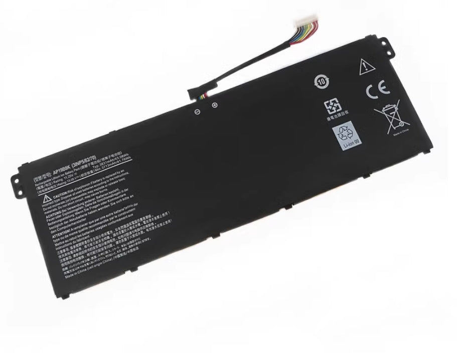 AP19B8K Acer Aspire 3 A314-22-R1KF R1N9 R1NC R1V3 用交換バッテリー