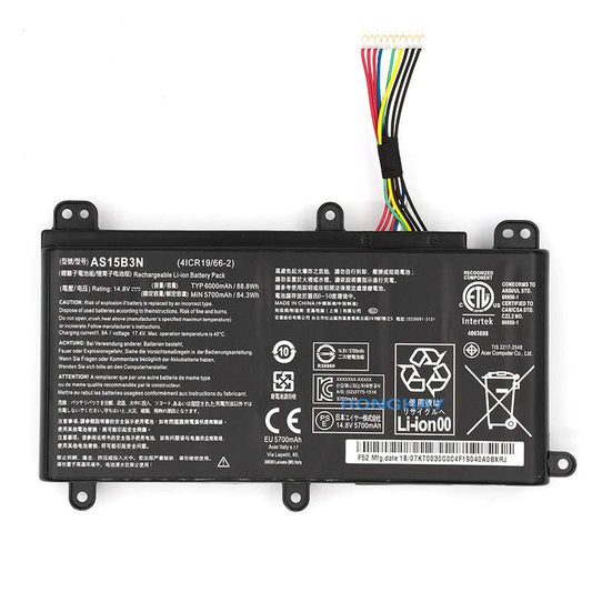 Acer AS15B3N Predator 15 G9-591 KT.00803.004  Predator 15 G9-592 Battery