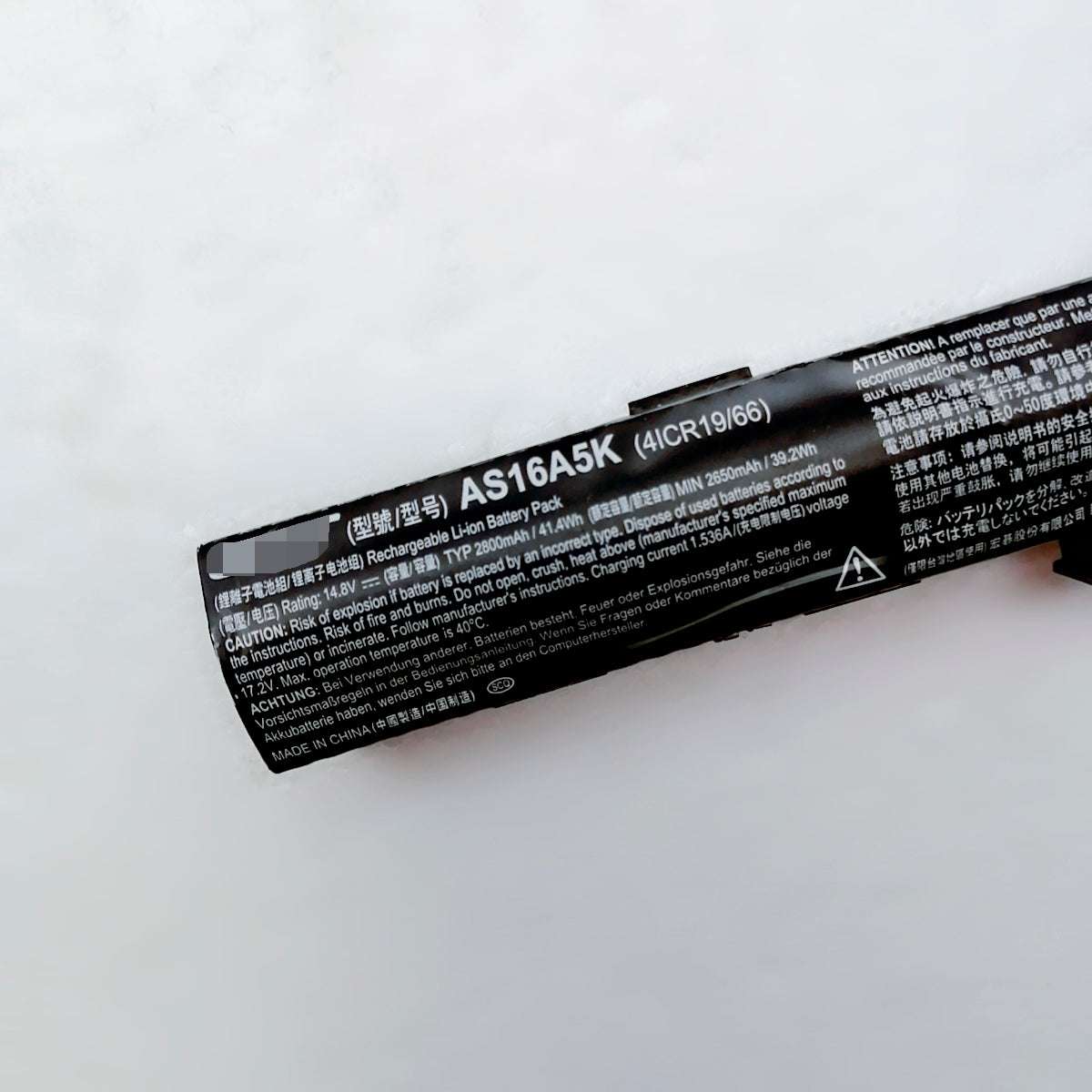 Replacement Acer AS16A5K AS16A7K AS16A8K Aspire E15 Battery