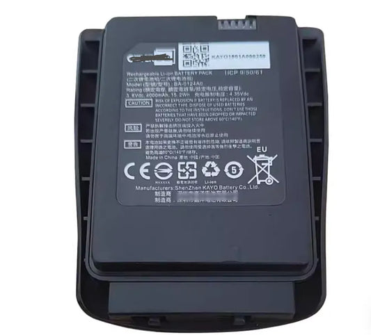 Replacement CipherLab RK25 RK26 Scanner BA-0124A0 BA-0126A0 battery