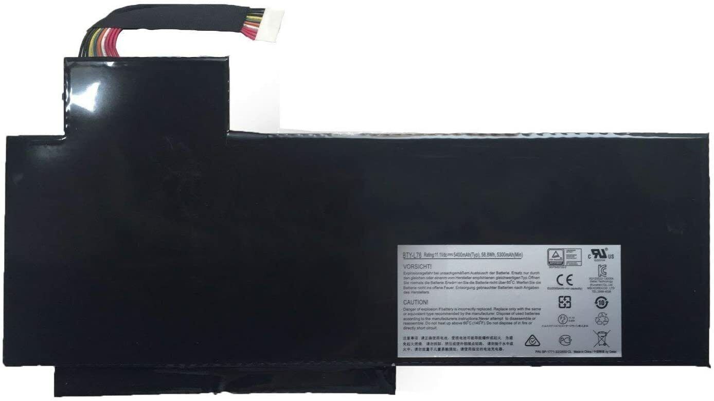 BTY-L76 Battery For MSI GS70 20D 2QE-047BE 2QD-410UK Akoya X7611