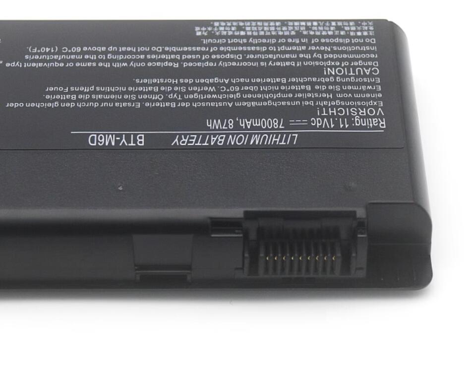 MSI GT663-415NE GX70 3BE GX680 シリーズ用 BTY-M6D 交換用バッテリー