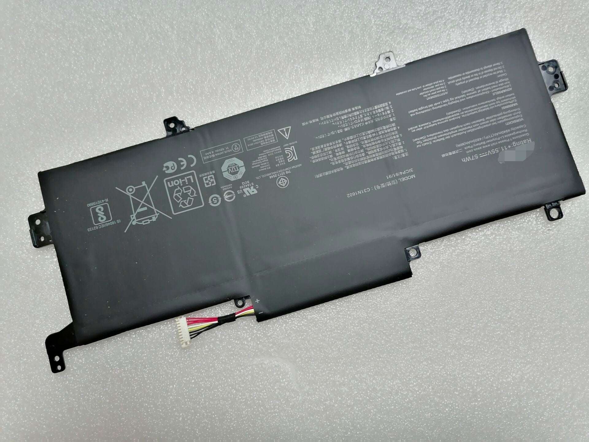 Asus Zenbook UX330UA, UX330UA, C31N1602 Replacement Laptop Battery