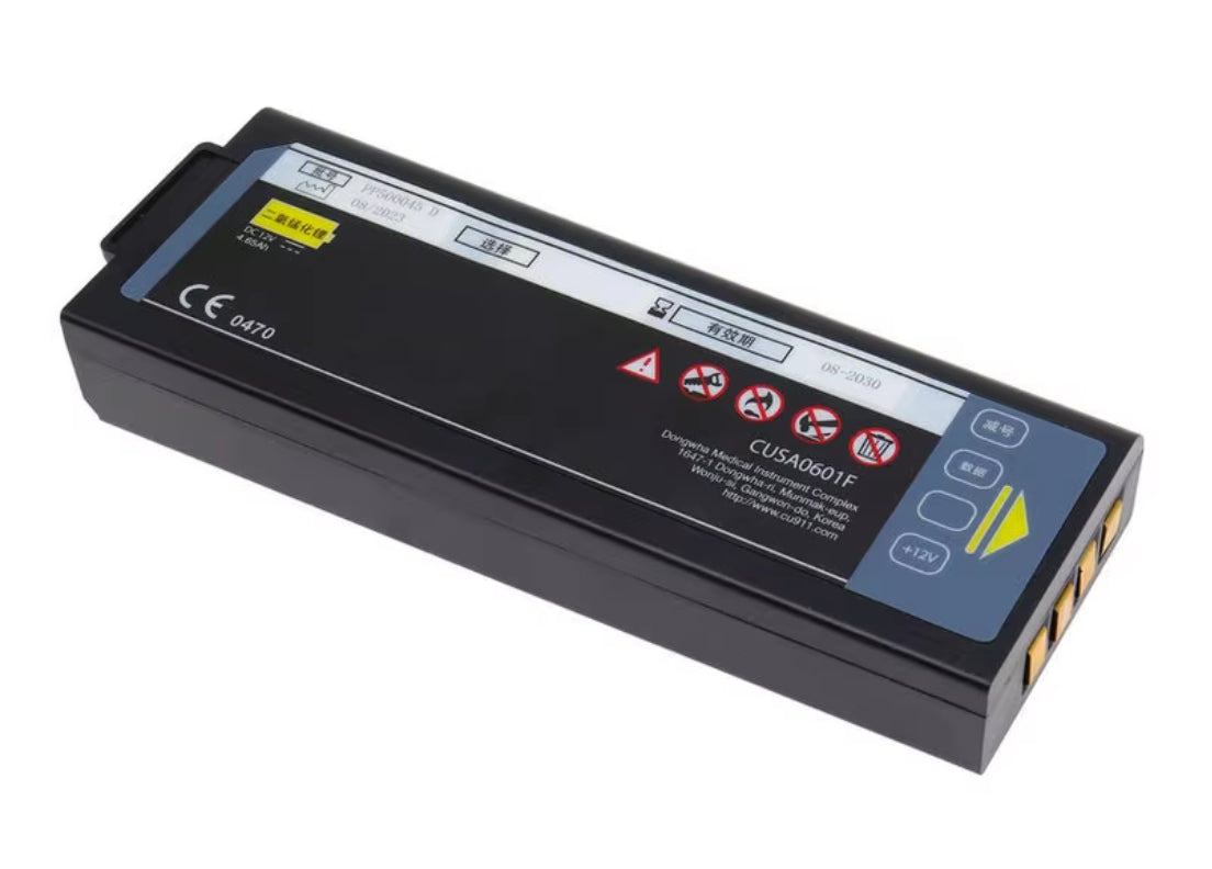 CUSA0601F 医療用バッテリー CU Medical NF1200、NF1201 除細動器 I-PAD 用