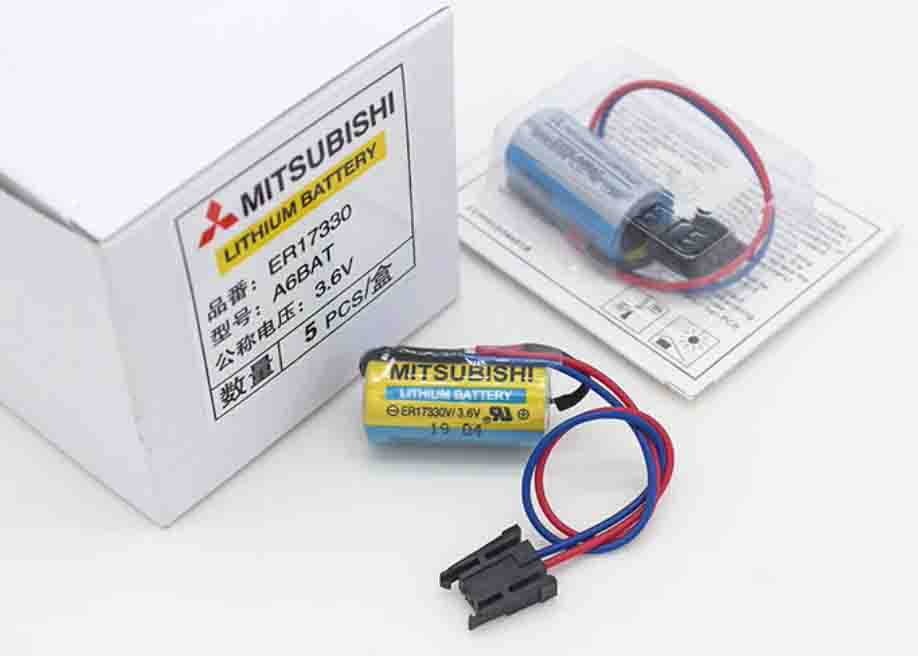 三菱 ER17330V A6BAT MR-BAT 3.6V PLC サーボドライブ バッテリー 3.6V