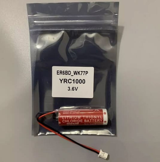 ER6BD_WK77P YASKAWA YRC1000 制御盤用バッテリー ER6BDWK77P