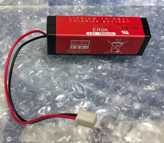 Maxell ER6K 電池適用於日立泵 L-7200 和 PLC 電腦備用電源 1800mAh 3.6V