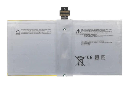 G3HTA027H 替換電池適用於 Microsoft PRO 4 1724 DYNR01 G3HTA026H