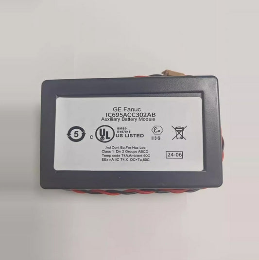 GE FANUC IC693ACC302A IC693ACC302B IC693ACC302AB 輔助電池