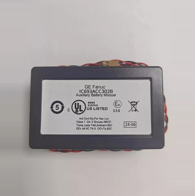 GE FANUC IC693ACC302A IC693ACC302B IC693ACC302AB Auxiliary Battery