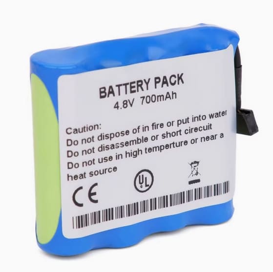 黃疸儀電池 JH20,JH20-1,JH20-1A,JH20-1B,JH20-1C 4.8V 700mAh
