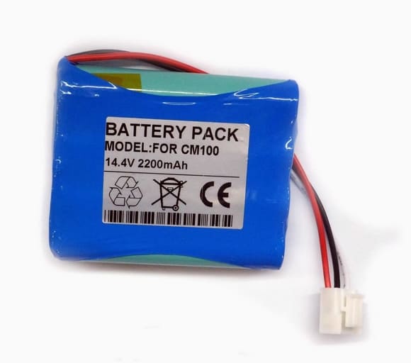 JHOTA-99N-00 ECG Battery for COMEN CM100, CM300, KM-1000 2200mAh