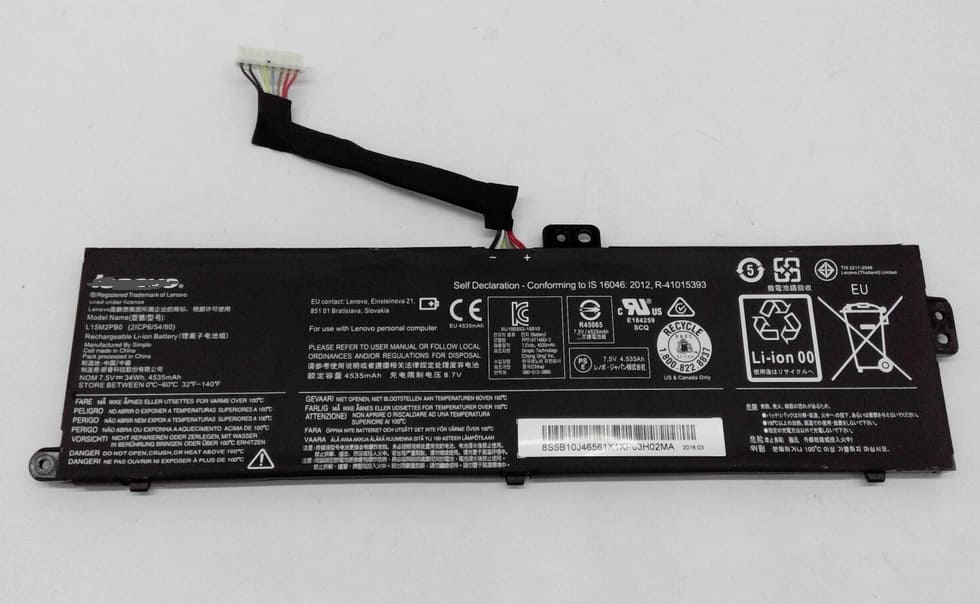 L15M2PB0 Replacement Battery for Lenovo Chromebook 100S 11IBY 80QN L15M2PBO