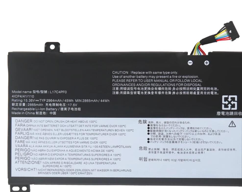 L17C4PF0 交換用バッテリー Lenovo L17M4PF0 IdeaPad S530-13IWL 13IML