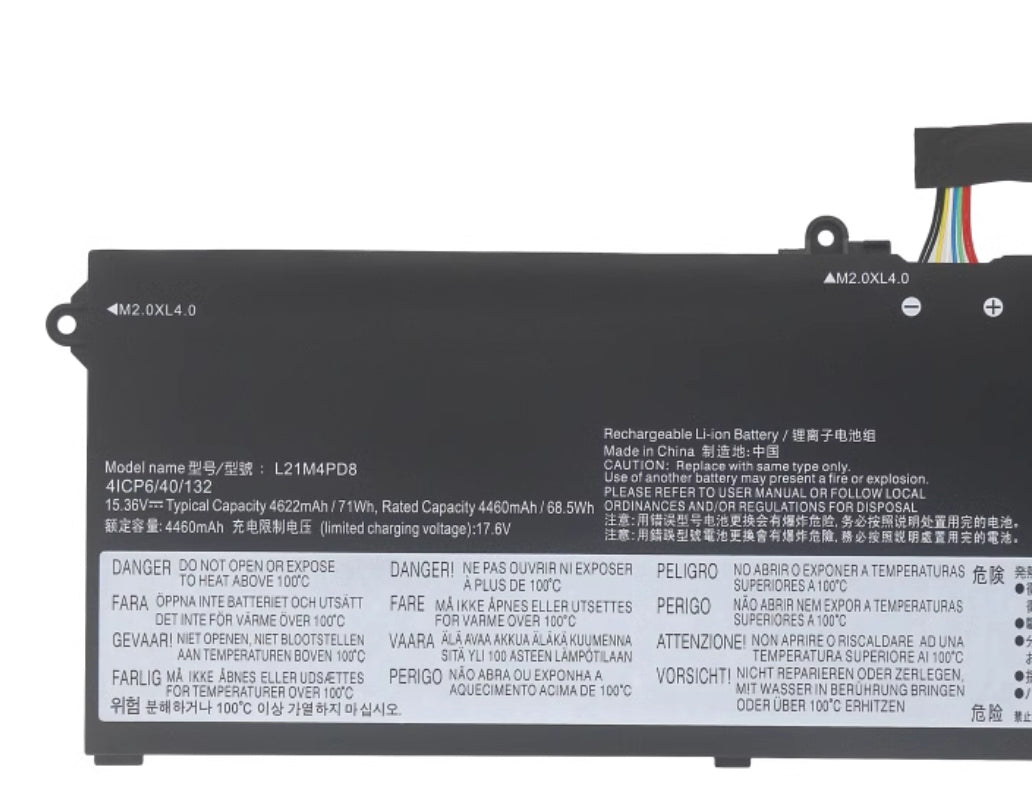 L21M4PD8 バッテリー (Lenovo L21C4PD8 L21D4PD8 L21L4PD8 ThinkBook 16 G4 IAP 用)