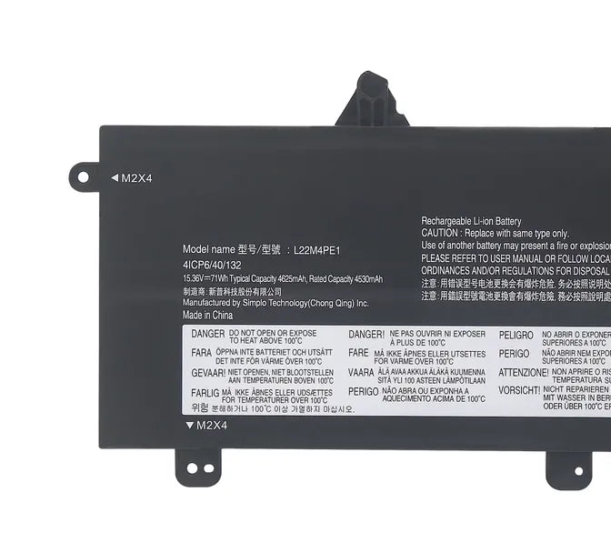 Lenovo L22M4PE1  L22B4PE1, L22C4PE1, L22D4PE1, L22L4PE1 Replacement Battery