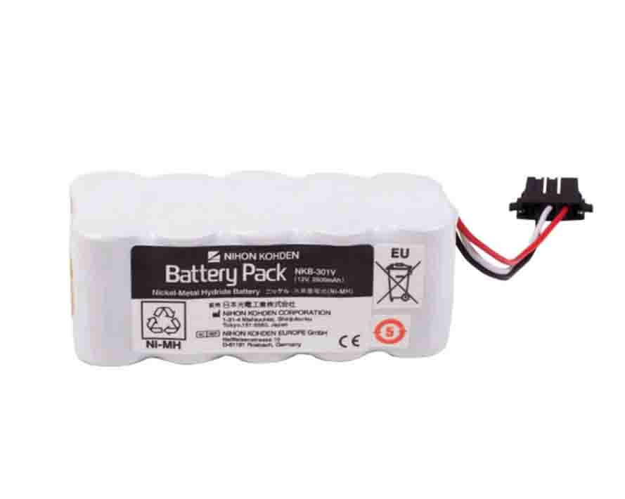 NKB-301V 2800mAh バッテリー、日本光電 TEC-7631C TEC-7621C TEC7721 TEC7621 TEC7631