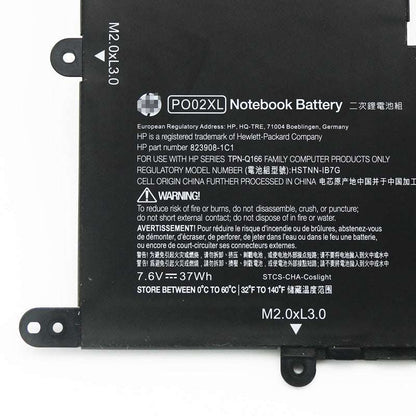 PO02XL Batter For Hp HSTNN-IB7G Stream 11-Y023CA ak0500na