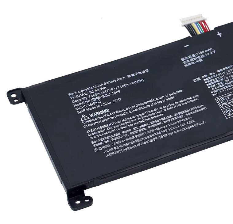 Hasee SQU-1609 SQU-1611 SQU-1710 SQU-1714 Battery