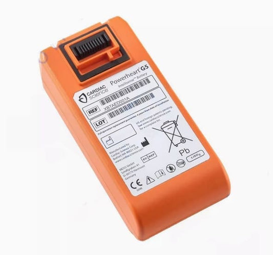 Cardiac Science Powerheart G5 Intellisense 15459-325用バッテリー XBTAED001A
