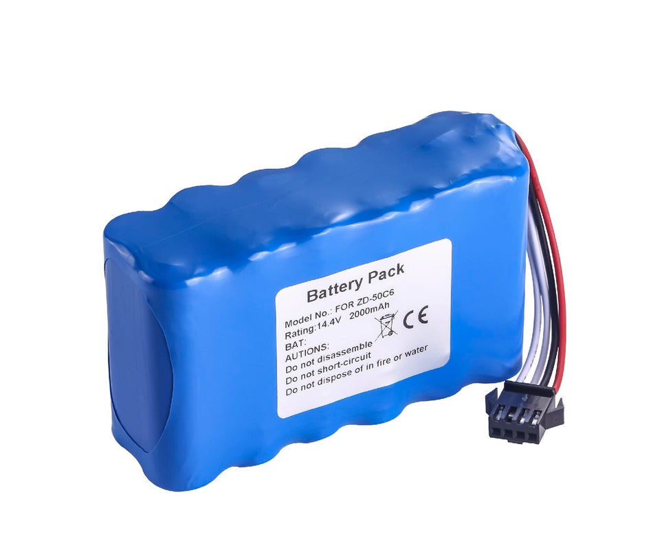 ZD-50C6 シリンジポンプバッテリー ZD-50F6-H ZD-50C6 CY-1200L SY-1200L 2000mAh