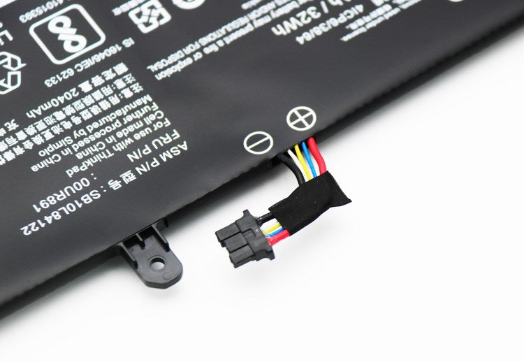 Replacement Lenovo 00UR890 00UR891 00UR892 SB10L84122 Battery