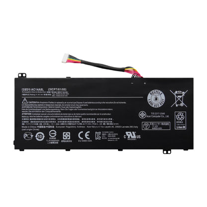 Acer AC14A8L 934T2119H KT.00307.003 Aspire Nitro VN7-791G-70TW バッテリー