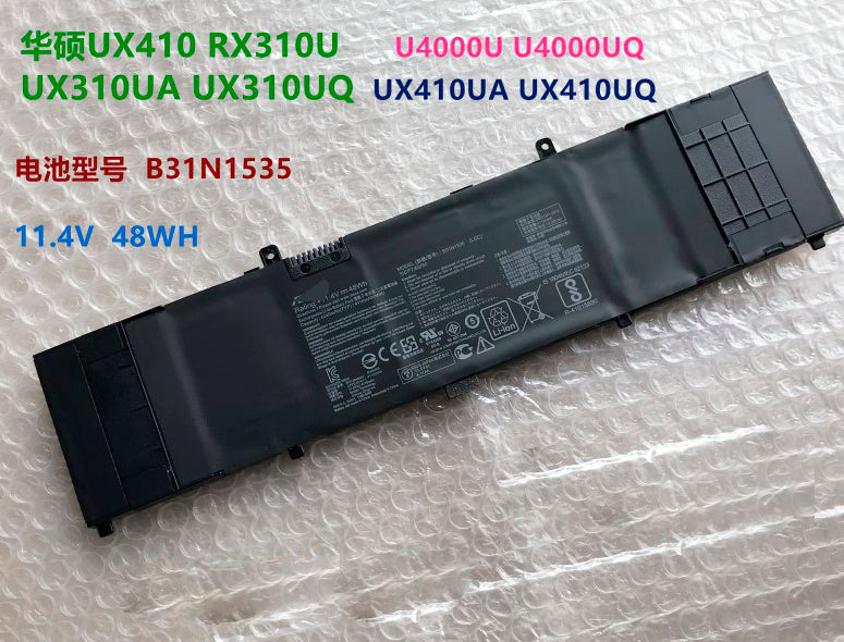B31N1535 Battery For Asus Zenbook RX410U U4000U UX310Q U4000UQ