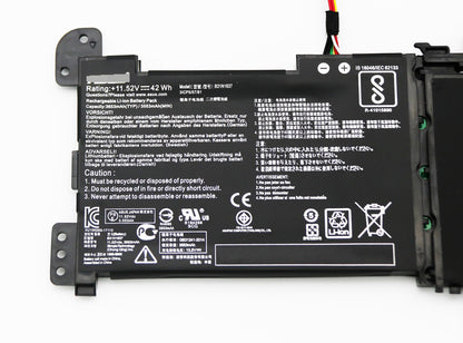 華碩 B31N1637 B31Bi2H B31Bi9H VivoBook 15 X510UA S510UF 筆記型電腦電池
