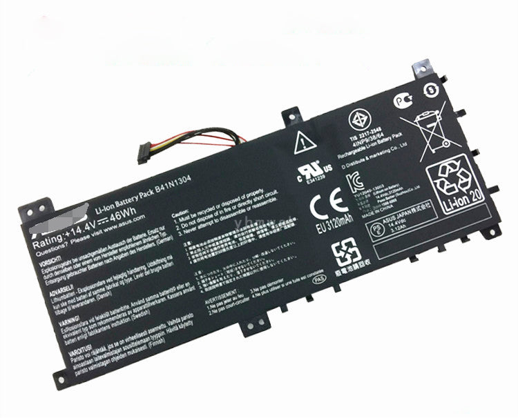 B41N1304 Asus VivoBook V451LA V451LN R453LN 用交換バッテリー