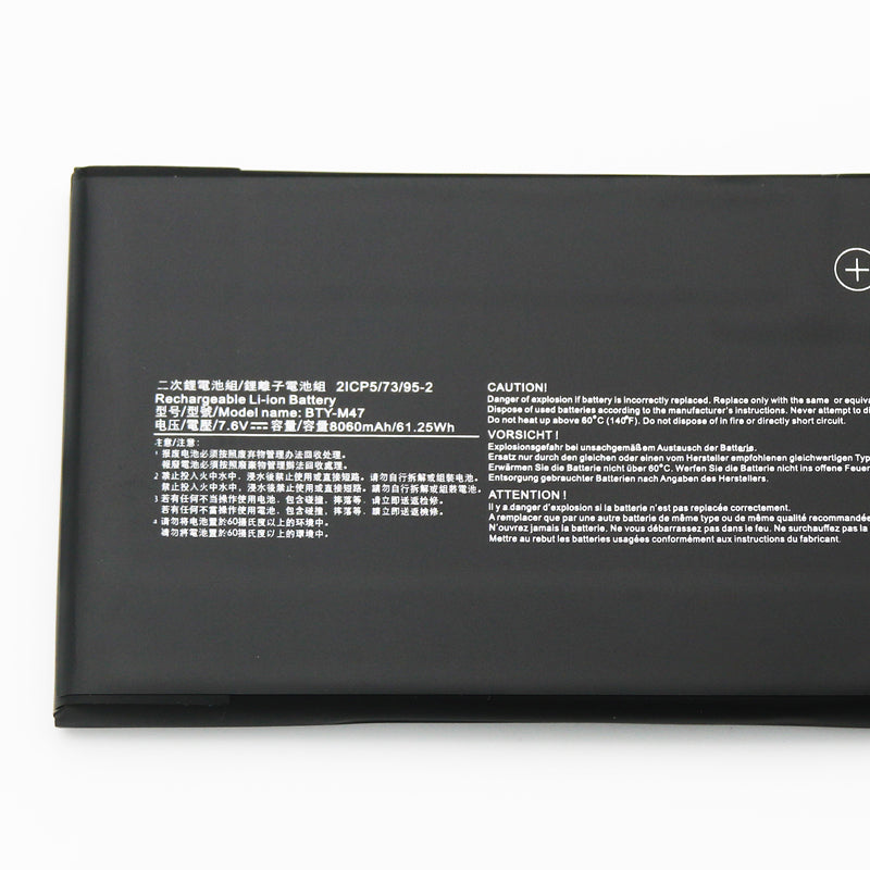 MSI BTY-M47 GS43VR 6RE GS40-6QE GS43VR GS43 バッテリー