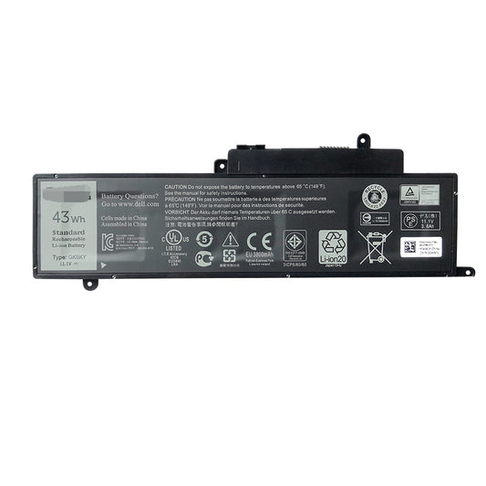 GK5KY 替換電池適用於戴爾 Inspiron 7348、Inspiron 11 3000 系列