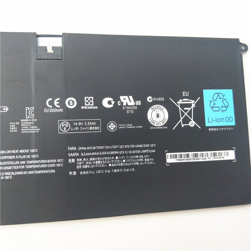 L10M4P12 54Wh 交換用バッテリー Lenovo IdeaPad U300s IdeaPad Yoga 13